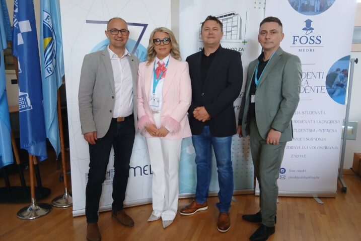 Željko Linšak, Dijana Tomić Linšak, Aleš Krulec (SLO) i Marin Glad