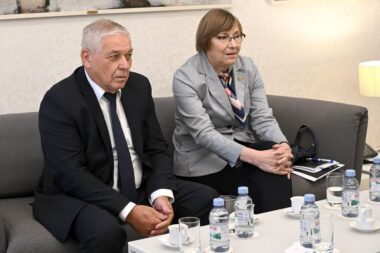 Sandra Čorak i Tomislav Čuljak / Photo: Marko Lukunic/PIXSELL