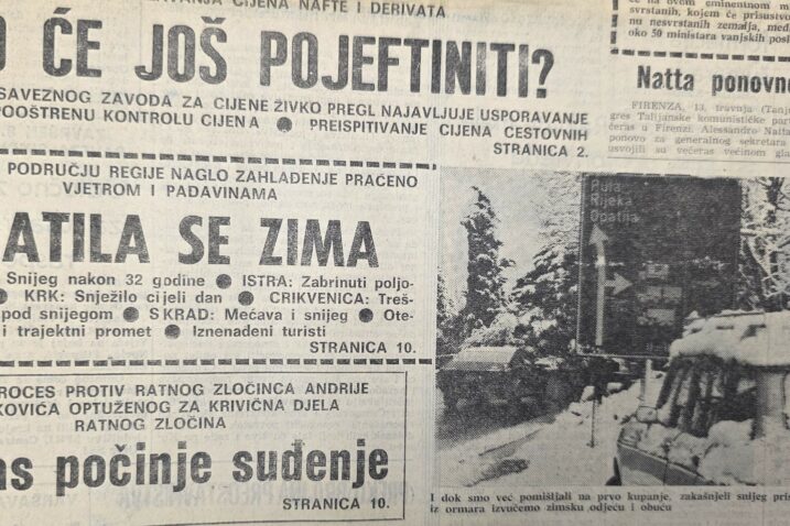 Novi list, travanj 1986.