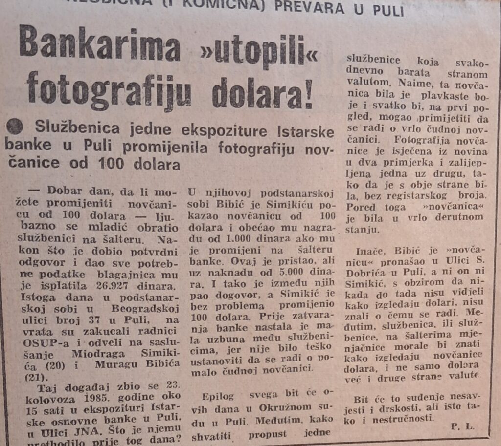 Novi list, travanj 1986.