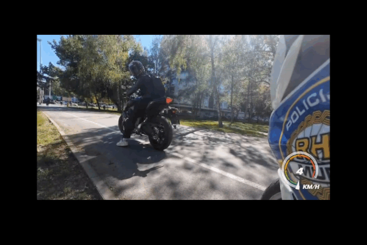 Policijska snimka neslavnog 22-godišnjaka uoči prisilnog zaustavljanja / Foto: PU zagrebačka