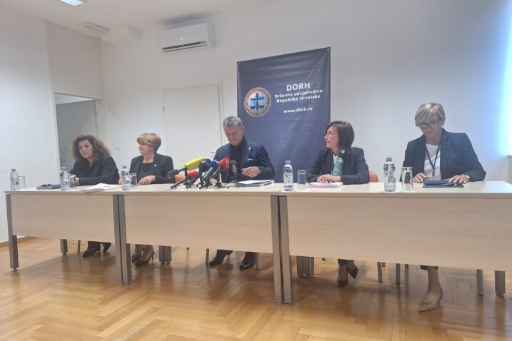 Konferencija za novinare u Državnom odvjetnišvu / Foto: Maja Furjan