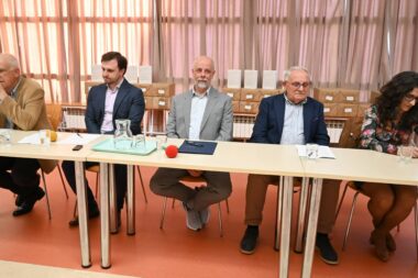 Predstavljanje knjige u zgradi Osnovne škole Marija Martinolića / Foto: Bojan Purić