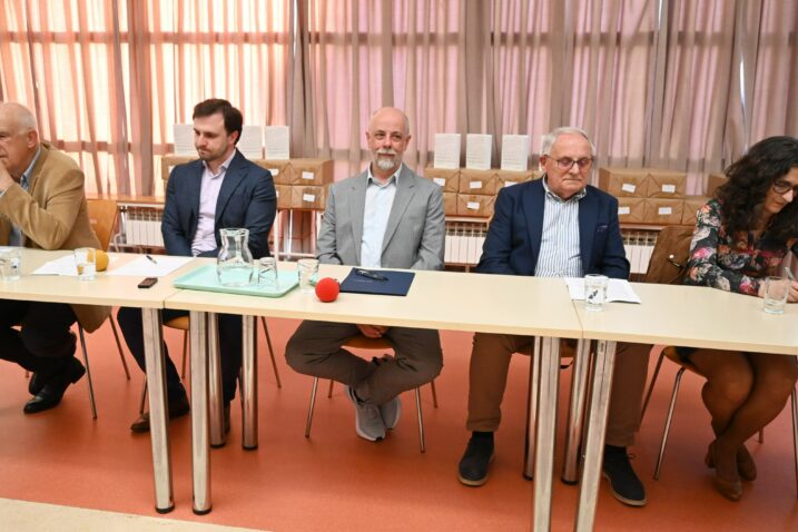 Predstavljanje knjige u zgradi Osnovne škole Marija Martinolića / Foto: Bojan Purić