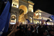 Slavlje u Milanu/Foto REUTERS