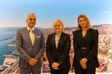 Dejan Vuković, Iva Rinčić i Nina Drakić / Foto Grad Rijeka