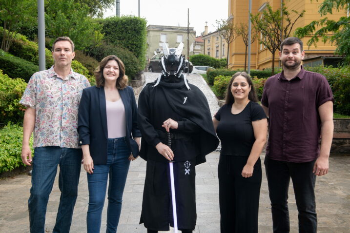 Ivan Šarar, Valentina Mišković, tajnoviti čovjek u crnom, Marta Glažar i Marin Sušanj, Foto: Nikola Blagojević