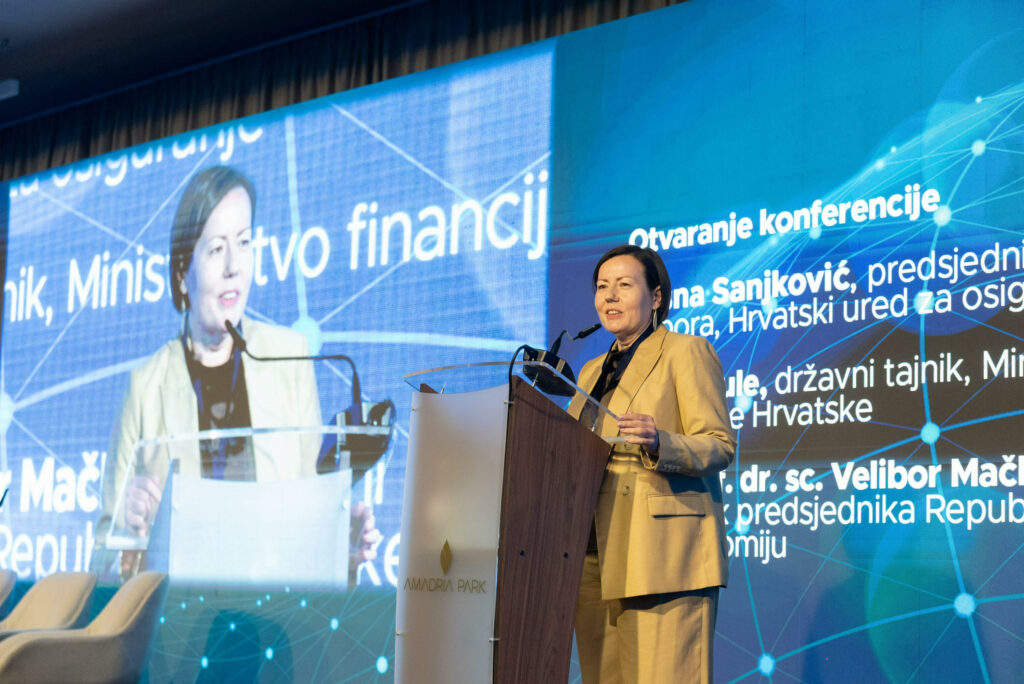 Vesna Sanjković iz Hrvatskog ureda za osiguranje / Foto Damir Zamaklar