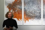 Silvia Rudolf u galeriji Decumanus