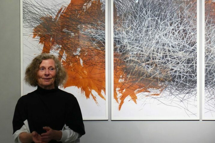 Silvia Rudolf u galeriji Decumanus
