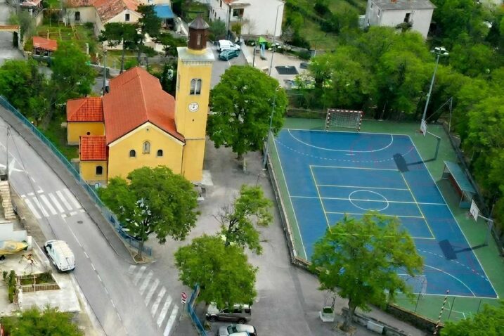 Vizualizacija novog igrališta u Dramlju