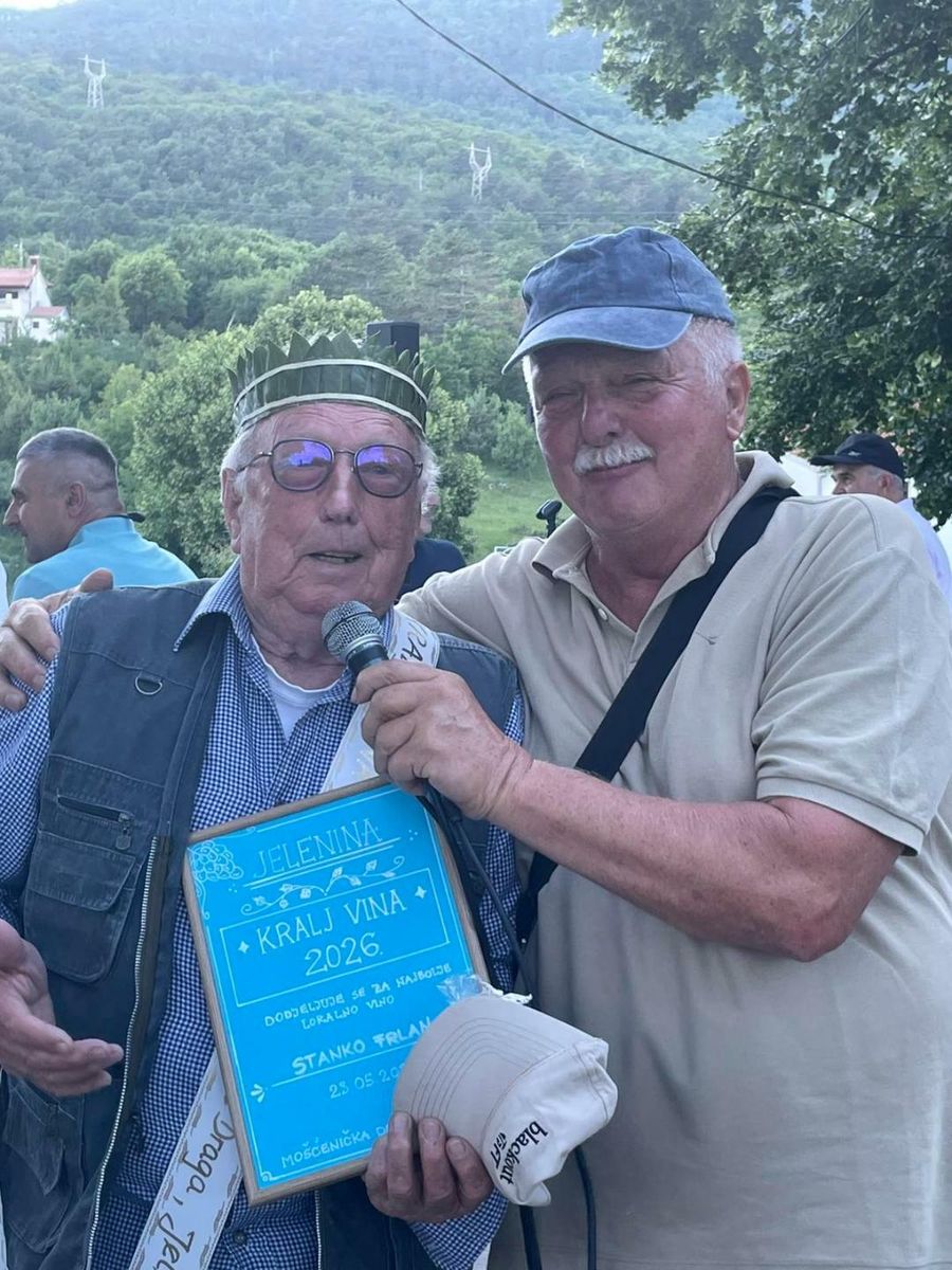 Stanko Frlan i Dušan Rubinić / Foto TZ Mošćenička Draga