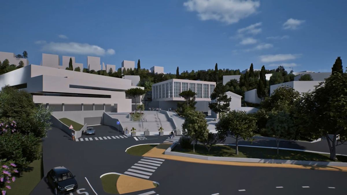Kompjutorska simulacija budućeg izgleda bazena u Opatiji