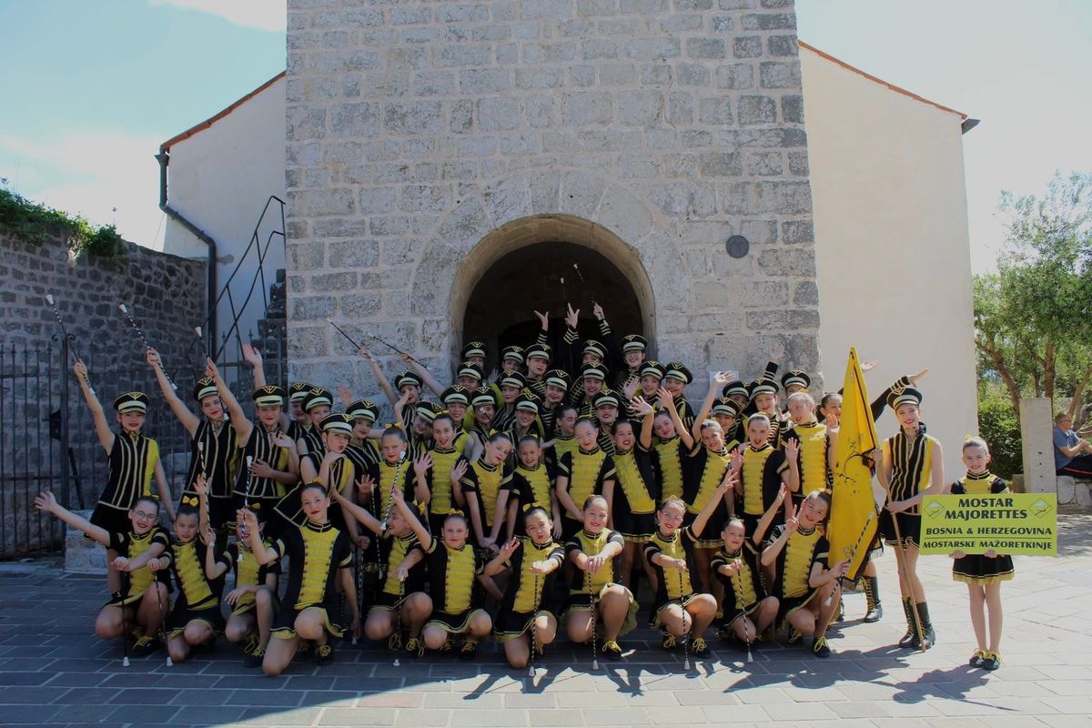 Mažoretkinje iz Mostara imale su dobar provod u Krku / Foto Elizabeta Mikelj