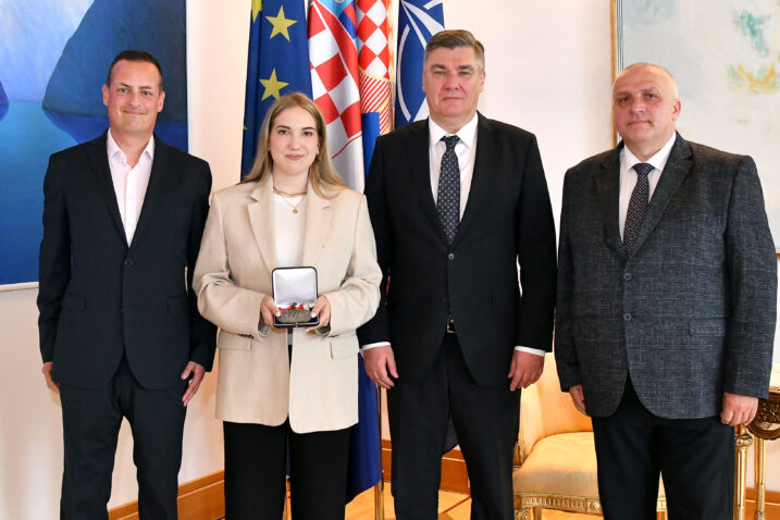 Igor Pleše, Patricia Urbanc, Zoran Milanović i Ivica Urbanc/Foto T. BUŠLJETA