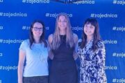 Vanda Ekl Božić, Sara Pilepić i Marina Vujičić