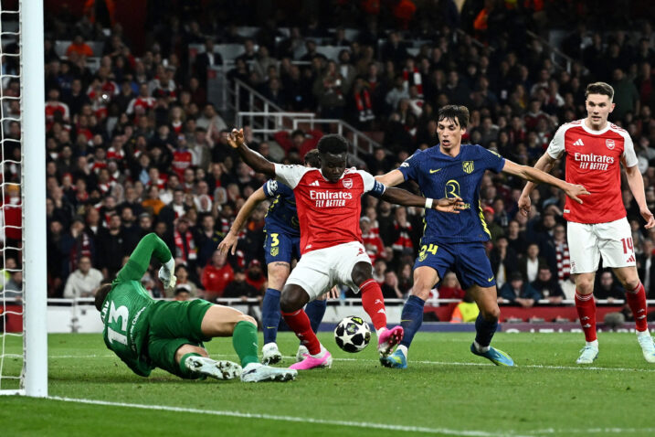 Arsenal izborio svoje drugo finale Lige prvaka. Bukayo Saka postigao jedini pogodak na Emiratesu