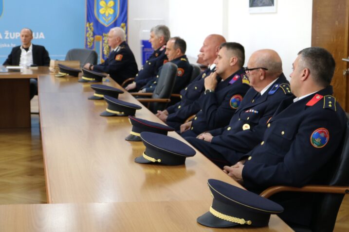 Župan Petry održao prijem za predstavnike vatrogastva Ličko-senjske županije