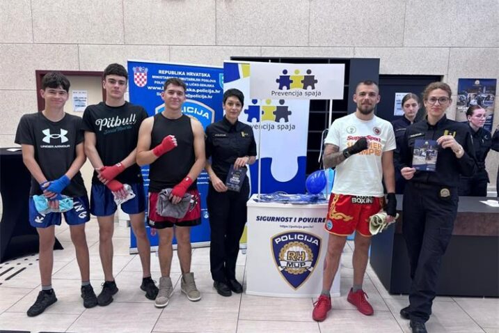 Održan Memorijalni kickboxing kup “Josip Jović” gdje je predstavljeno policijsko zanimanje