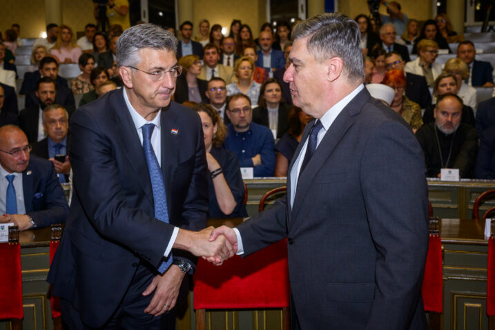 Andrej Plenković i Zoran Milanović / Foto: Neva Zganec/PIXSELL