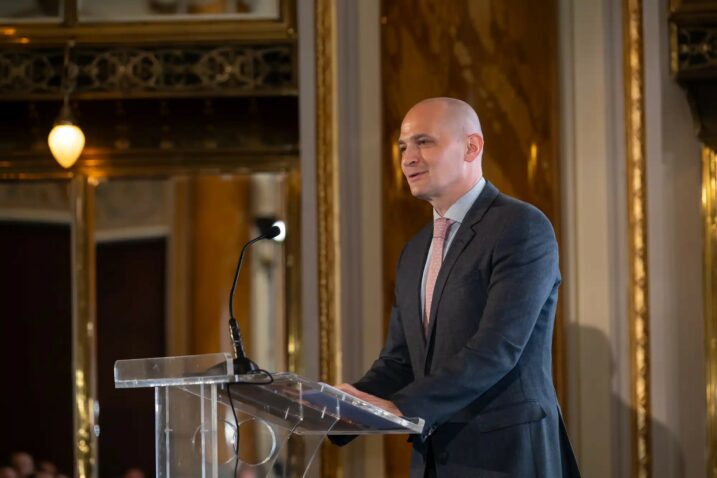 Zvonimir Marić na dodjeli priznanja Top of the Funds, foto: HGK