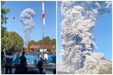 Erupcija vulkana Dukono / REUTERS