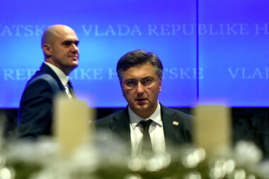 Josip Dabor, Andrej Plenković / Foto: Davor Kovačević
