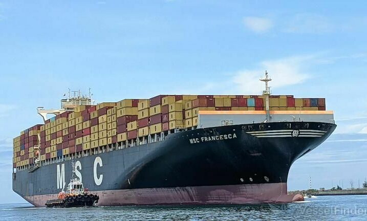 Hrvatski pomorci bili su na brodu MSC "Francesca"