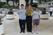 Mihael Bajčić i Marin Braut s mentoricom Marijom Prihoda Perišić