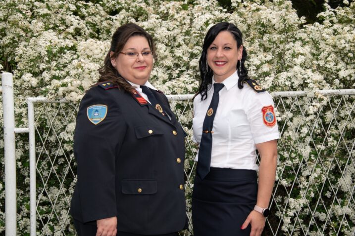 Ivana Bratović i Lorena Laslavić / Foto David Kurti