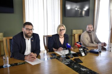 Vedran Vivoda, Iva Rinčić i Aleksandar Saša Milaković / Foto Matea Jurčić