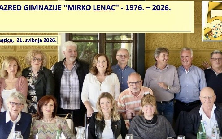 Proslavili 50 godina mature: Nekadašnji 4.B Gimnazije “Mirko