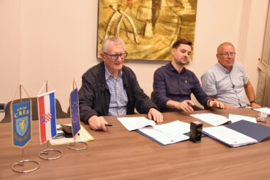 Mirko Habijanec, Marin Gregorović i Željko Jović / Foto Walter Salković