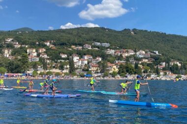 Atraktivni SUP-ovi u Ičićima / Foto KŠR Gorovo