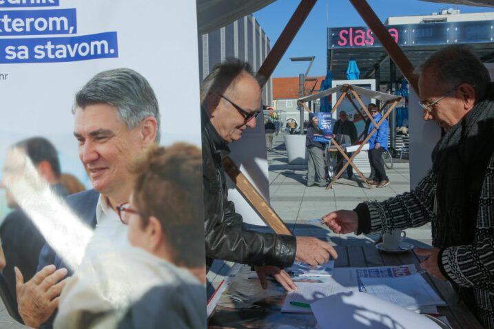 Branimir Glavaš je 2019. svojim potpisom podupro kandidaturu Zorana Milanovića za njegov prvi predsjednički mandat / Foto Dubravka Petrić PIXSELL
