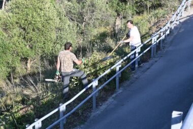 Dopredsjednici udruge Mihael Desanti i Damjan Stanić prihvatili su se posla / Foto Bojan Purić