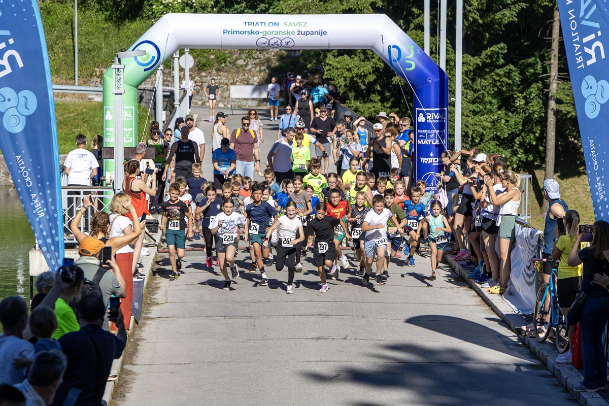 Start dječje utrke / Foto Nebojša Anić