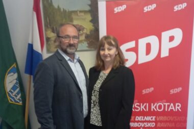 Saša Burić i Alenka Mahnik