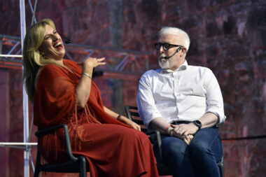 Irena Grdinić i Mario Lipovšek predstavili "Skliske vježbe" / Foto Matea Jurčić