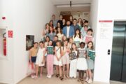 Najbolji kastavski učenici i njihovi mentori s gradonačelnikom Matejem Mostarcem Foto D. Zamaklar