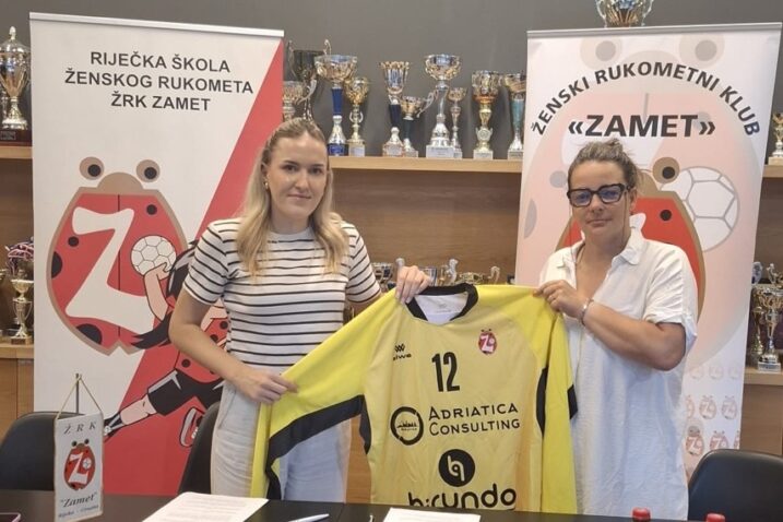 Lea Krznar i Iva Lesjak/Foto ŽRK Zamet