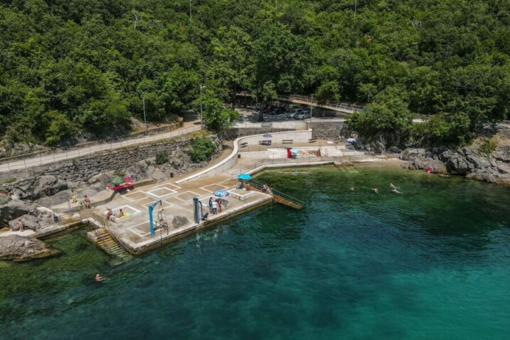 Plaža Kostanj / Foto Grad Rijeka