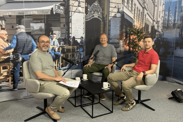 Krešimir Macan, Tomislav Ricov i Daniel Ackermann / Foto Manjgura