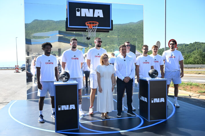 Zsuzsanna Ortutay, Nikola Rukavina i hrvatski reprezentativci / Foto Ana KRIŽANEC