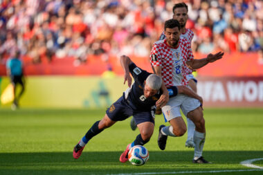Cristian Martinez i Mateo Kovačić/Foto AP