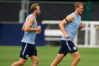 Harry Kane i Dan Burn/Foto AP
