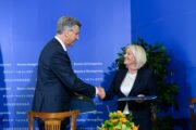 Andrej Plenković i Borjana Krišto
