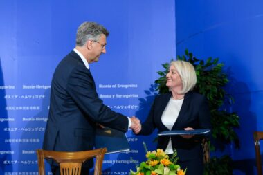 Andrej Plenković i Borjana Krišto