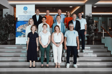 Članovi Zdravstvene i antidopinške komisije Europskih olimpijskih odbora (EOC) u Dubrovniku
