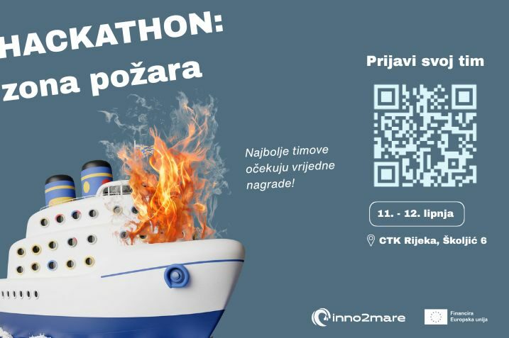 Hackaton: zona požara u CTK Rijeka 11. lipnja razvija simula